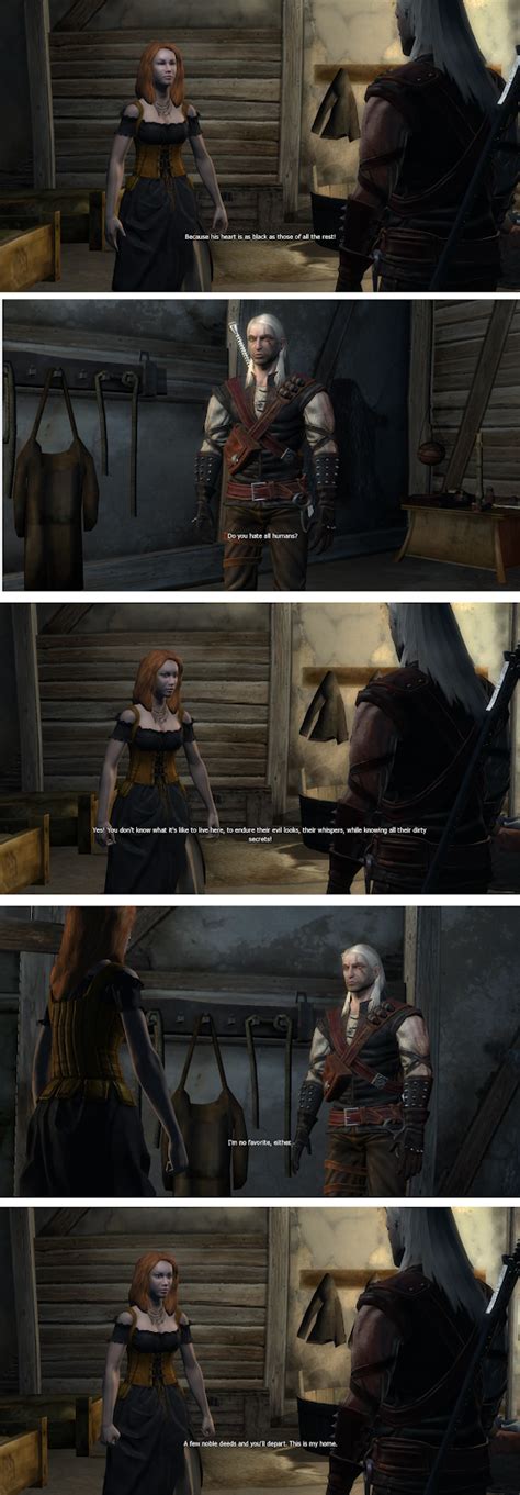 the witcher abigail|witcher 1 decisions.
